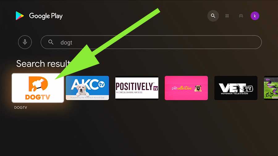 Dog TV for Android TV