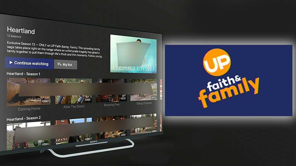 UP Faith and Family for TV BOX