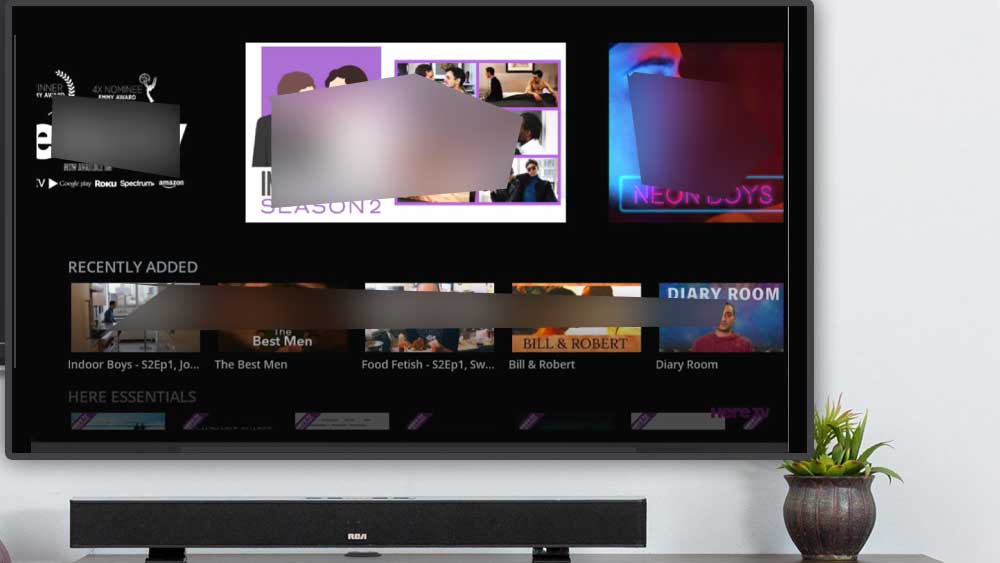 Here TV for Android TV and Fire TV