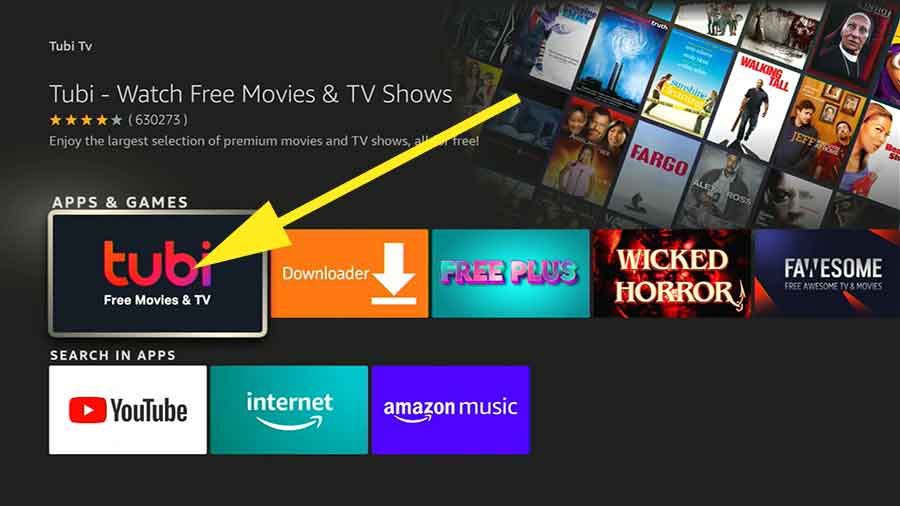 Free Movies and TV shows app for Fire TV
