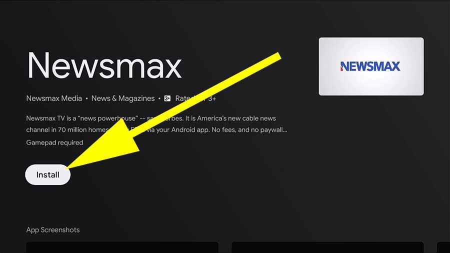 newmax for Android TV box