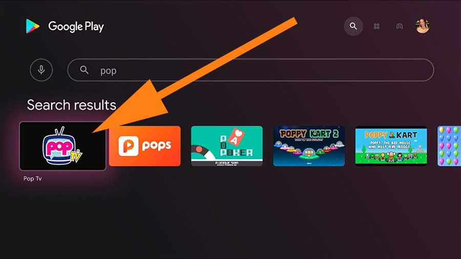 Pop TV for Android TV