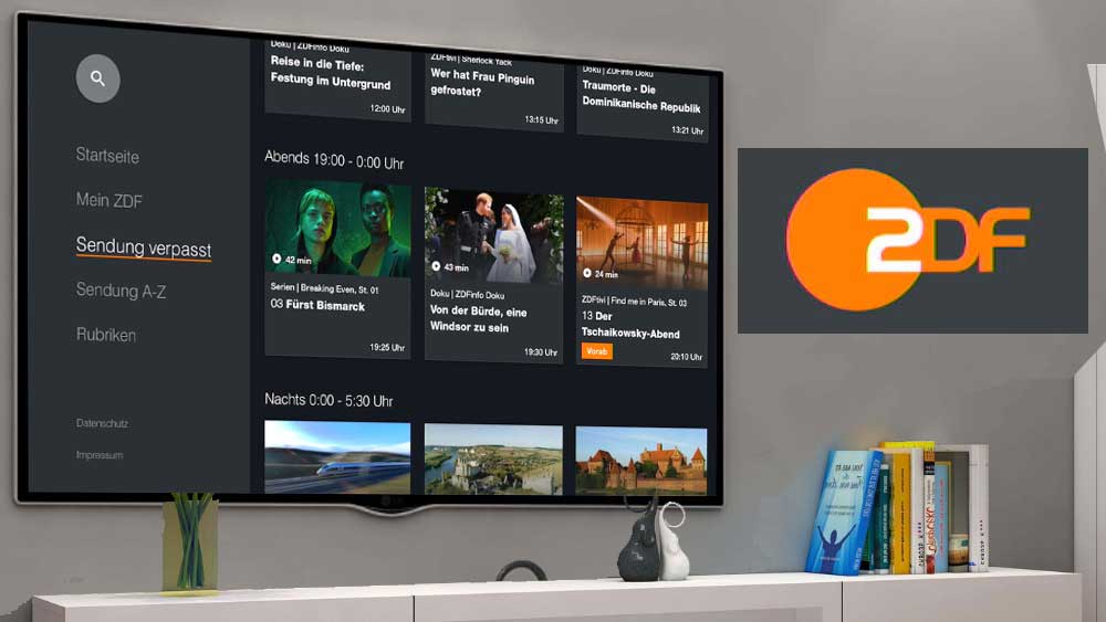 ZDFmediathek & Live TV App for Android TV