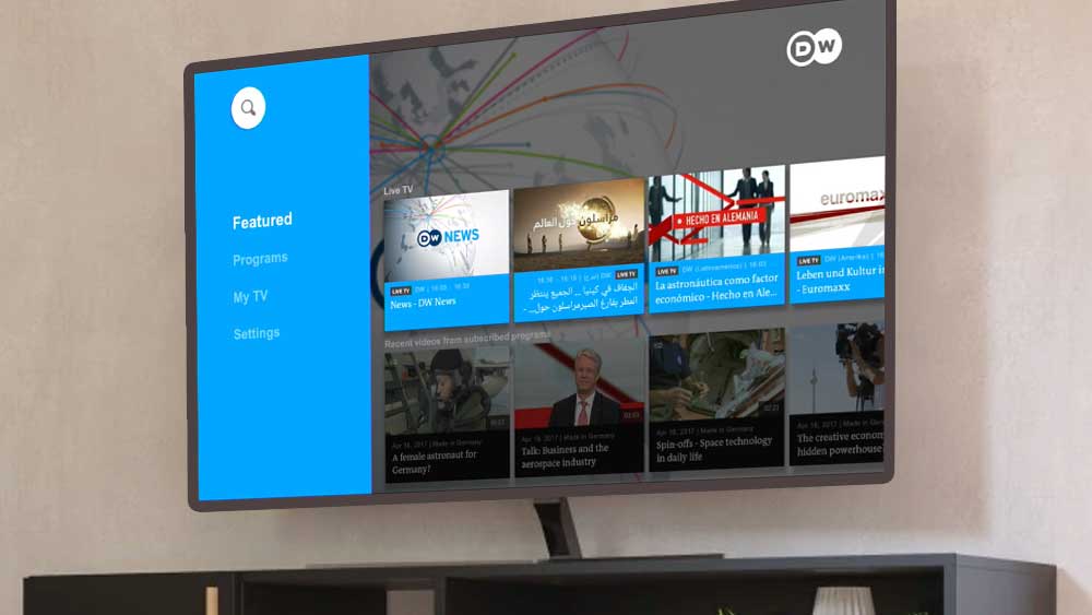 DW – Unbiased International News Coverage for Android TV