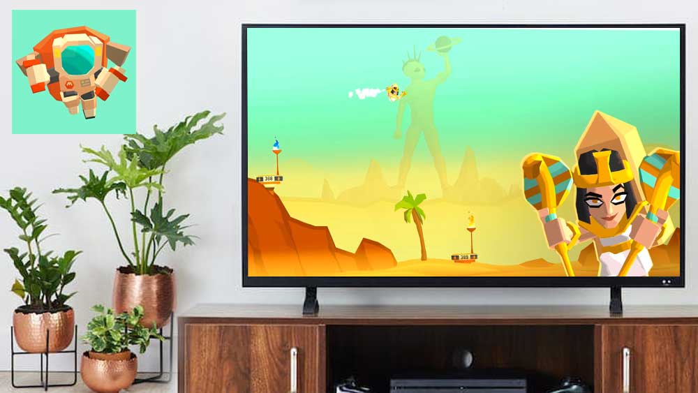 Mars: Low gravity Endless Indie Game for TV Box