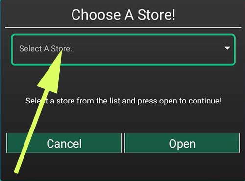 Choose a store AppLinked