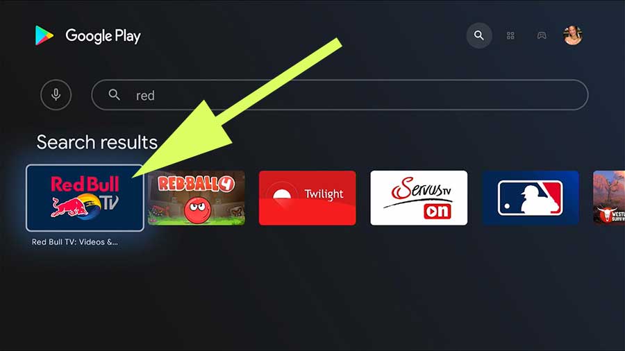 Get Red Bull TV for Android TV