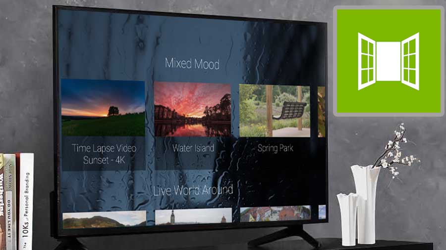 Relax - Calm and Meditation Window Android TV