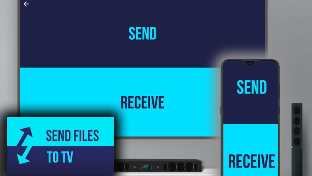 Send files to Android TV