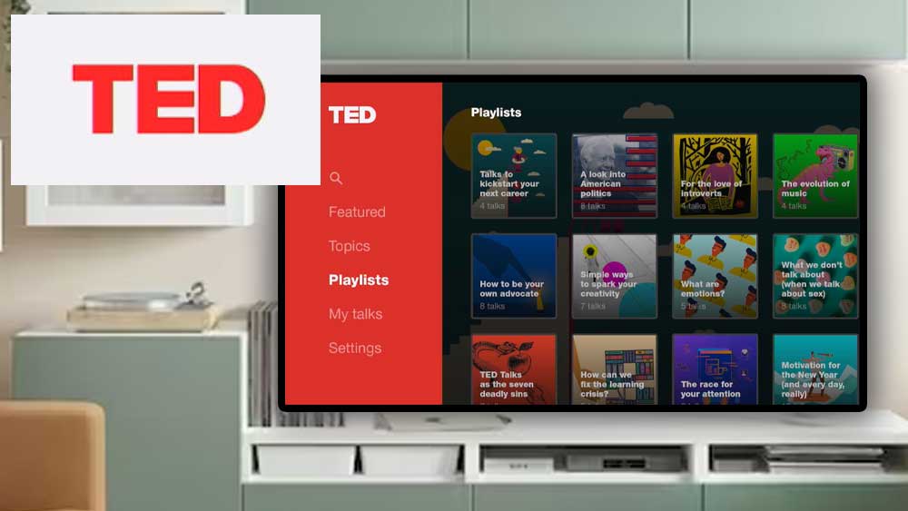 TED TV app for TV BOX