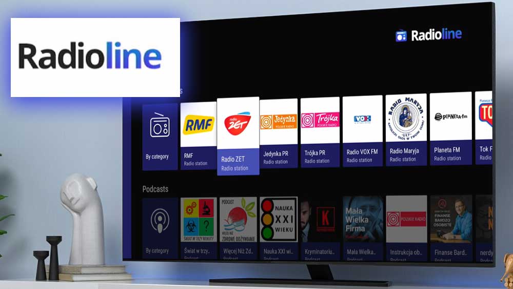 Radioline – Radio and Podasts App for TV BOX