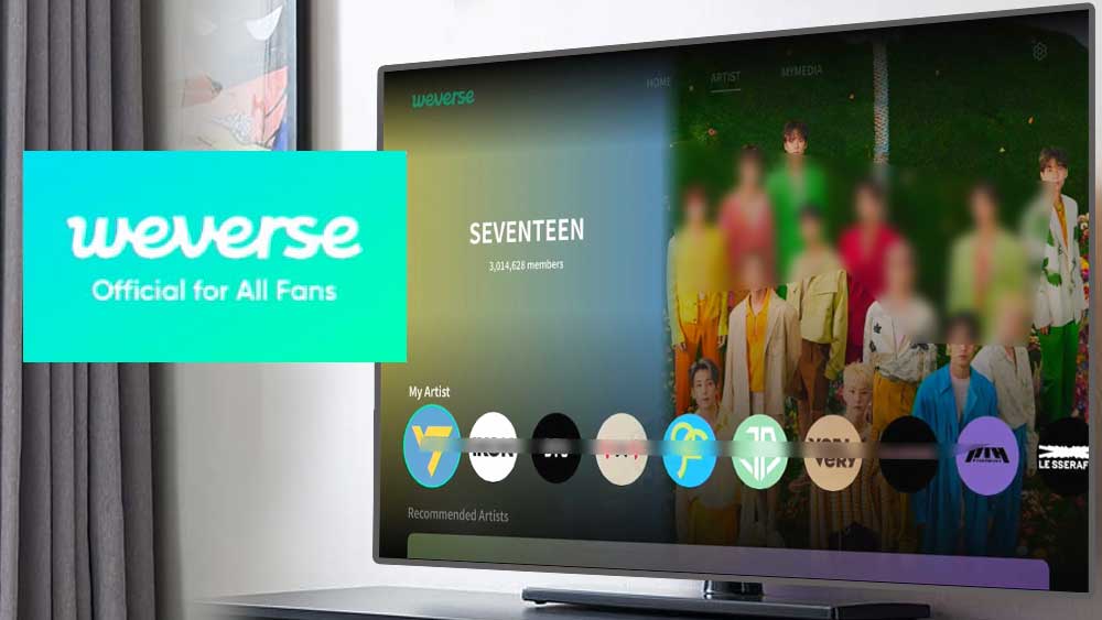 Weverse App for TV