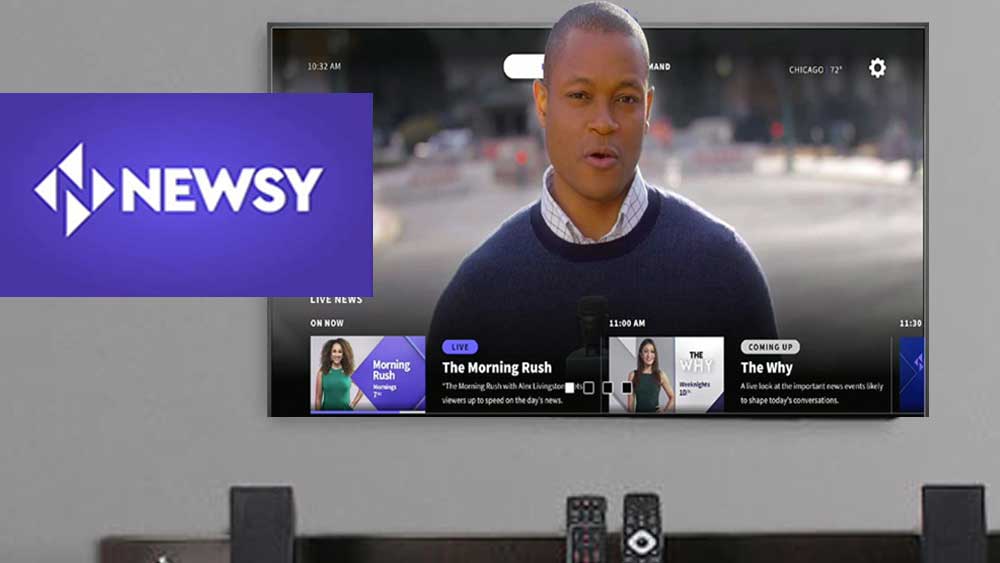Newsy app for Smart TV