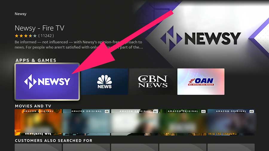 Newsy for Fire TV