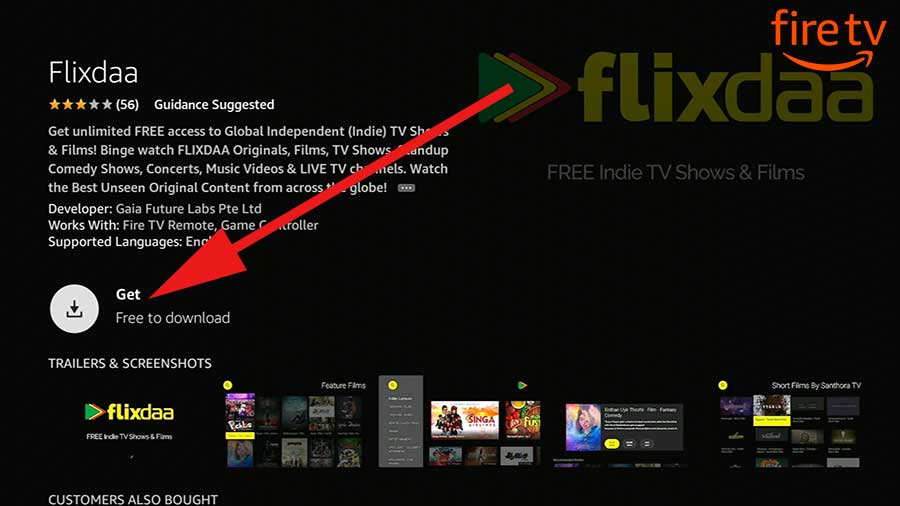 Install Flixdaa Fire TV