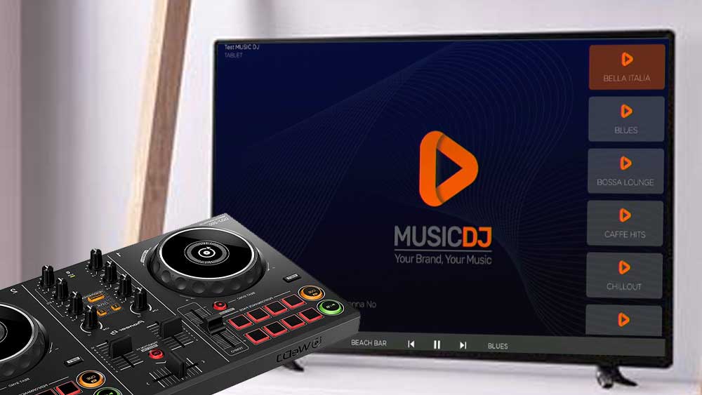 Music DJ app for Android TV