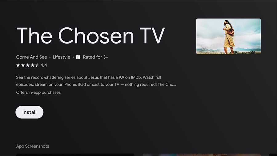 Christian video streaming for Android TV