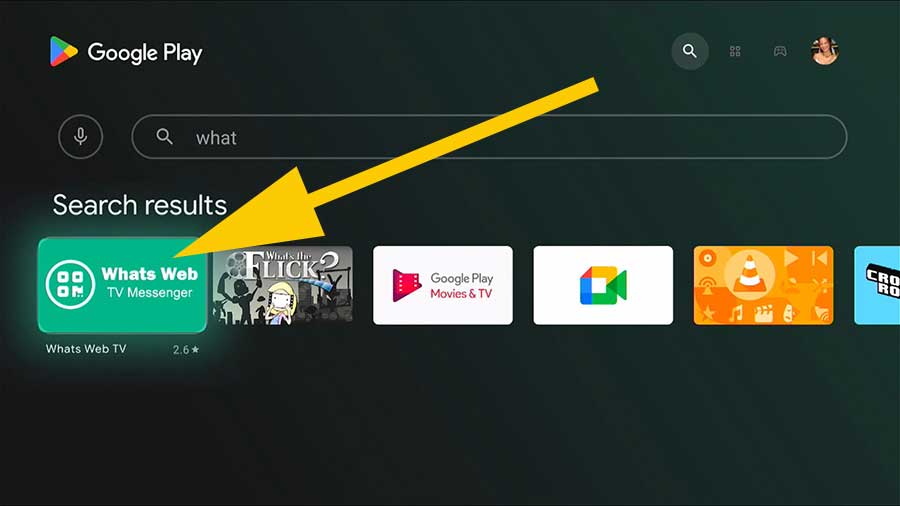 WhatsApp for Android TV