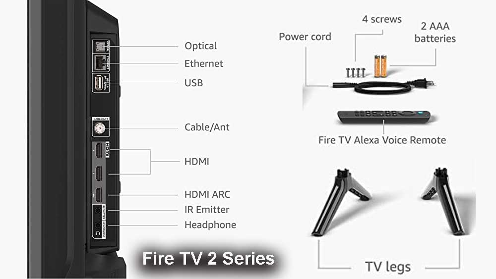 Fire TV 2-series 32, Fire TV 2-series 40