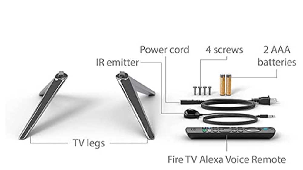 What is in the Fire TV omni box