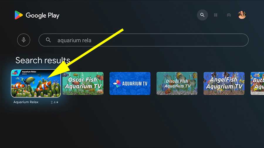 Aquarium Relax for Android TV