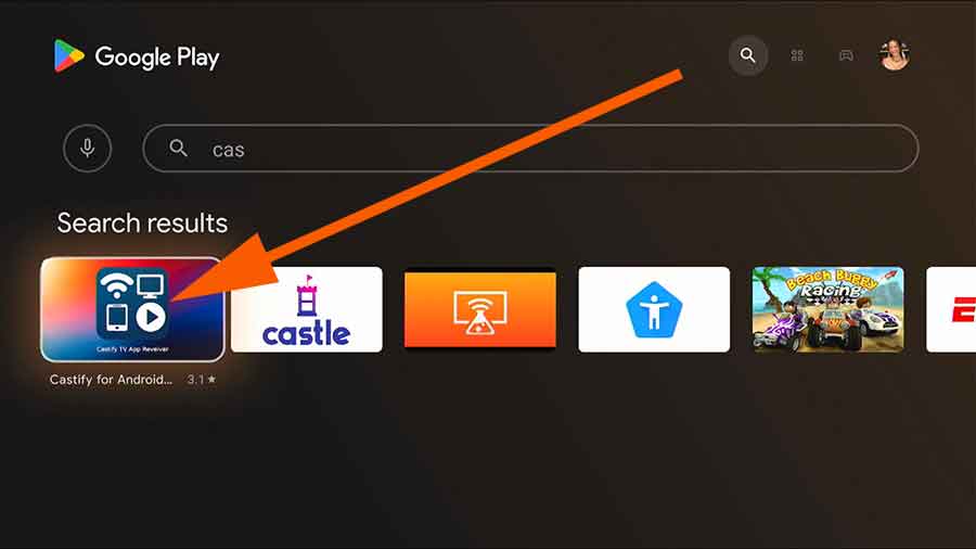Play phone videos on Android TV