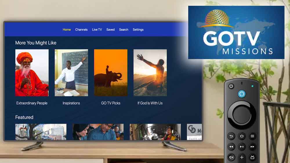 GOTV Missions app for Smart TV