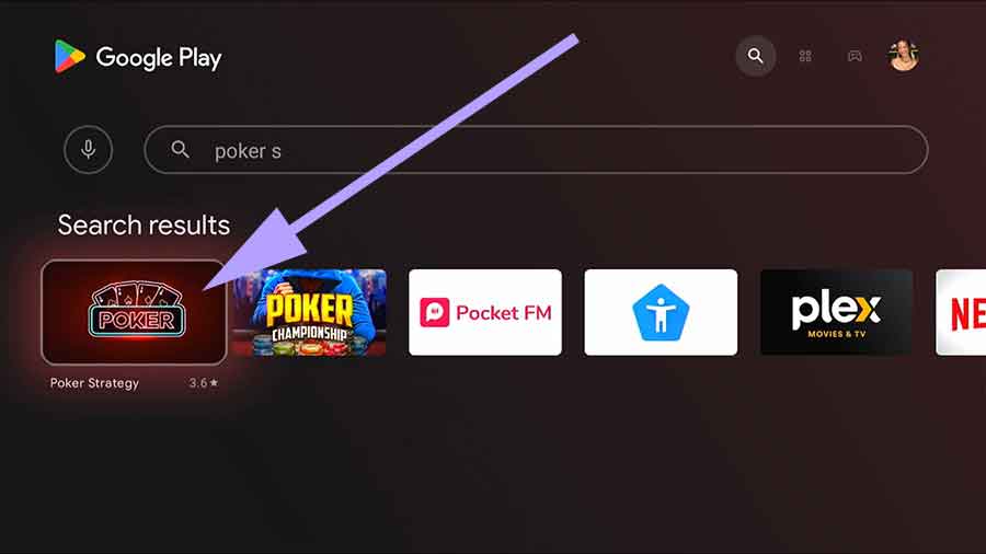 Install Poker news and strategy videos app on Android TV