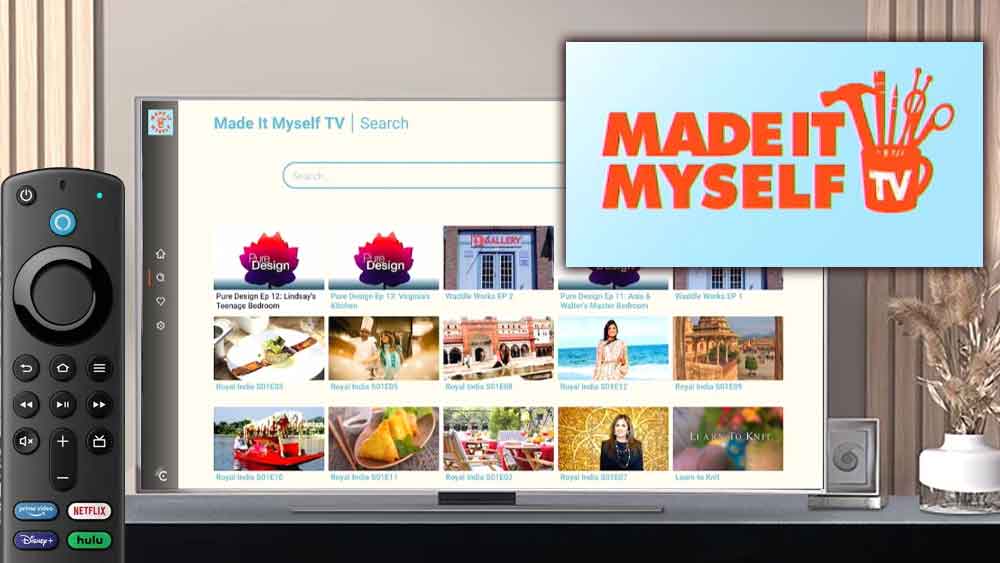 Made it myself app for Smart TV