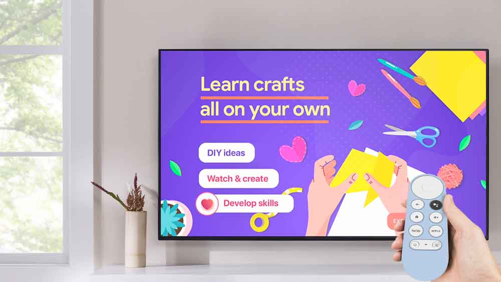 Install Learn Crafts and DIY ARTS app on Android TV and Fire TV