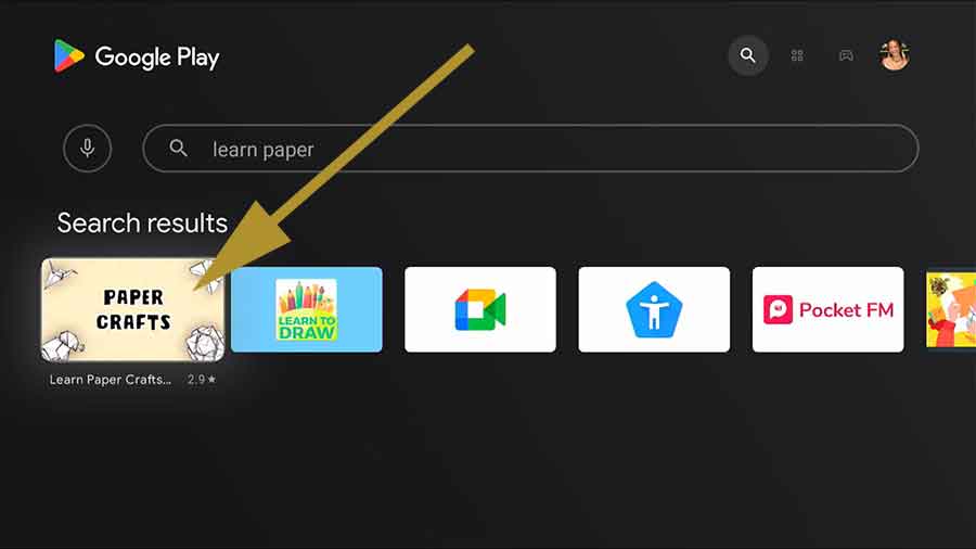 Paper crafts and Origami app for Android TV and Google TV