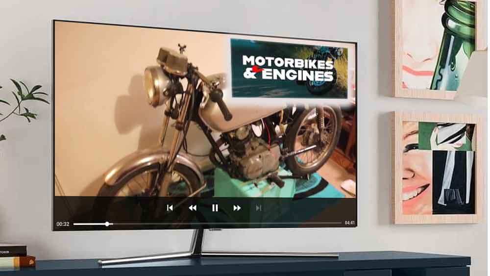 Motorbikes and Engines channel for Smart TV