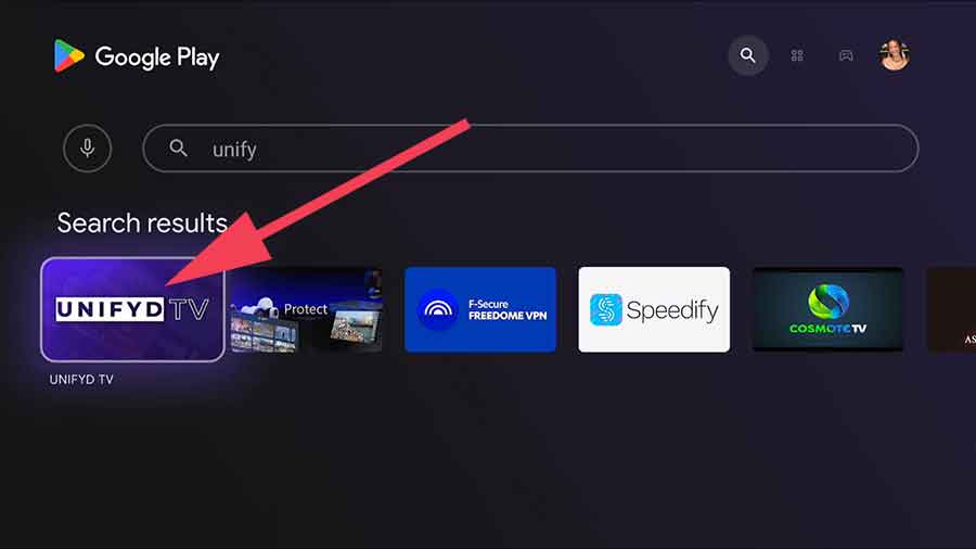 Unifyd TV for Android TV